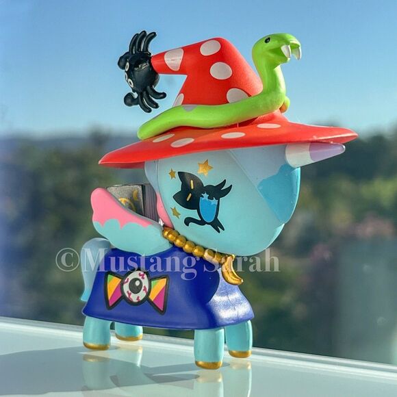 Tokidoki Spellina After Dark Unicorno Series 3 Witch Halloween Figure - Picture 1 of 7